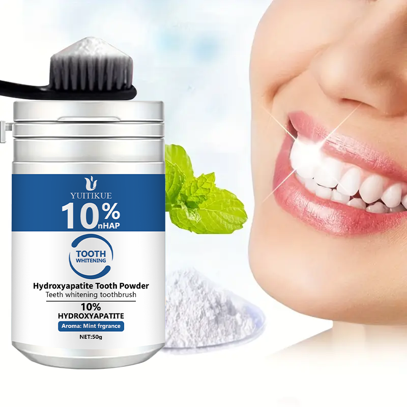 Teeth Whitening Instant - YUTIKUE 10% nHAP Bubuk Gigi 50g