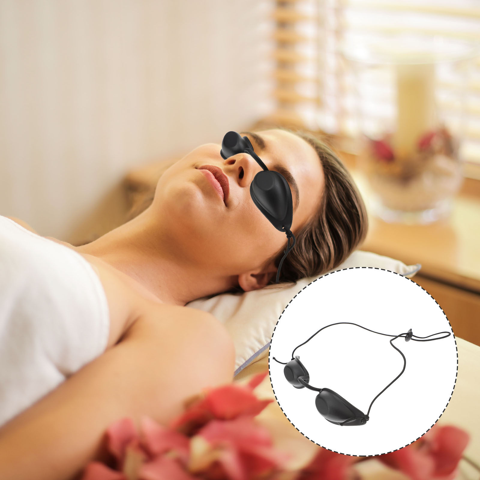 Teeth Whitening Uv Light - Kacamata Pengaman Pelindung Mata IPL, Penutup