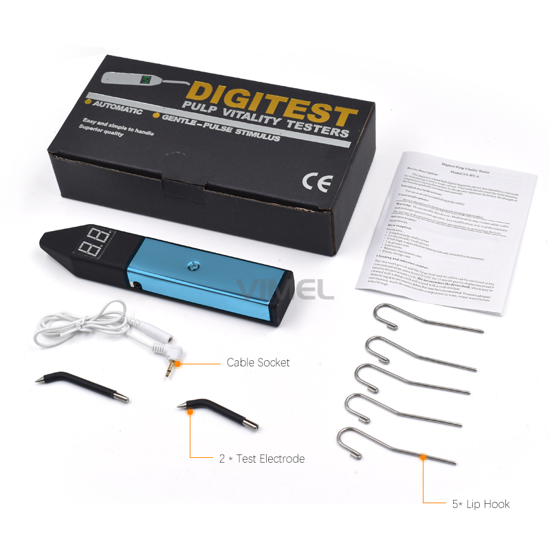 Teeth Whitening Usa - Penguji Pulpa Gigi Digital Nirkabel Warna