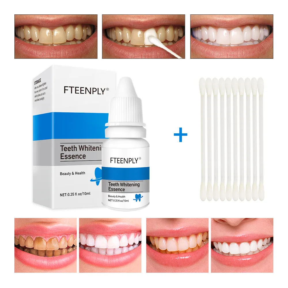 Teeth Whitening Instant - FTEENPLY Bubuk Esensi Pemutih Gigi Serum