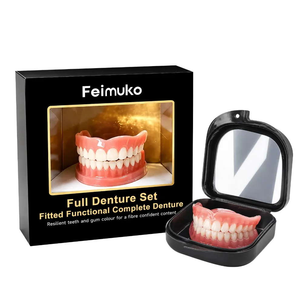 Teeth Whitening Instant - Set Lengkap Gigi Palsu Kawat Gigi