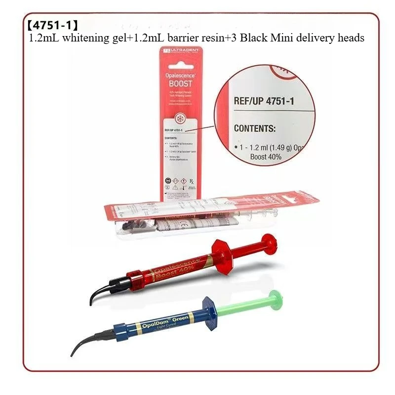 Teeth Whitening Light Kit - Gel Pemutih Gigi Hidrogen Peroksida 40%