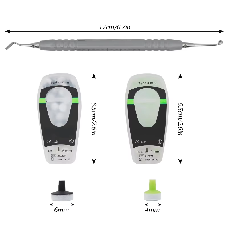 Teeth Whitening Light Kit - Kit Komposit Gigi dengan Alat Pembentuk