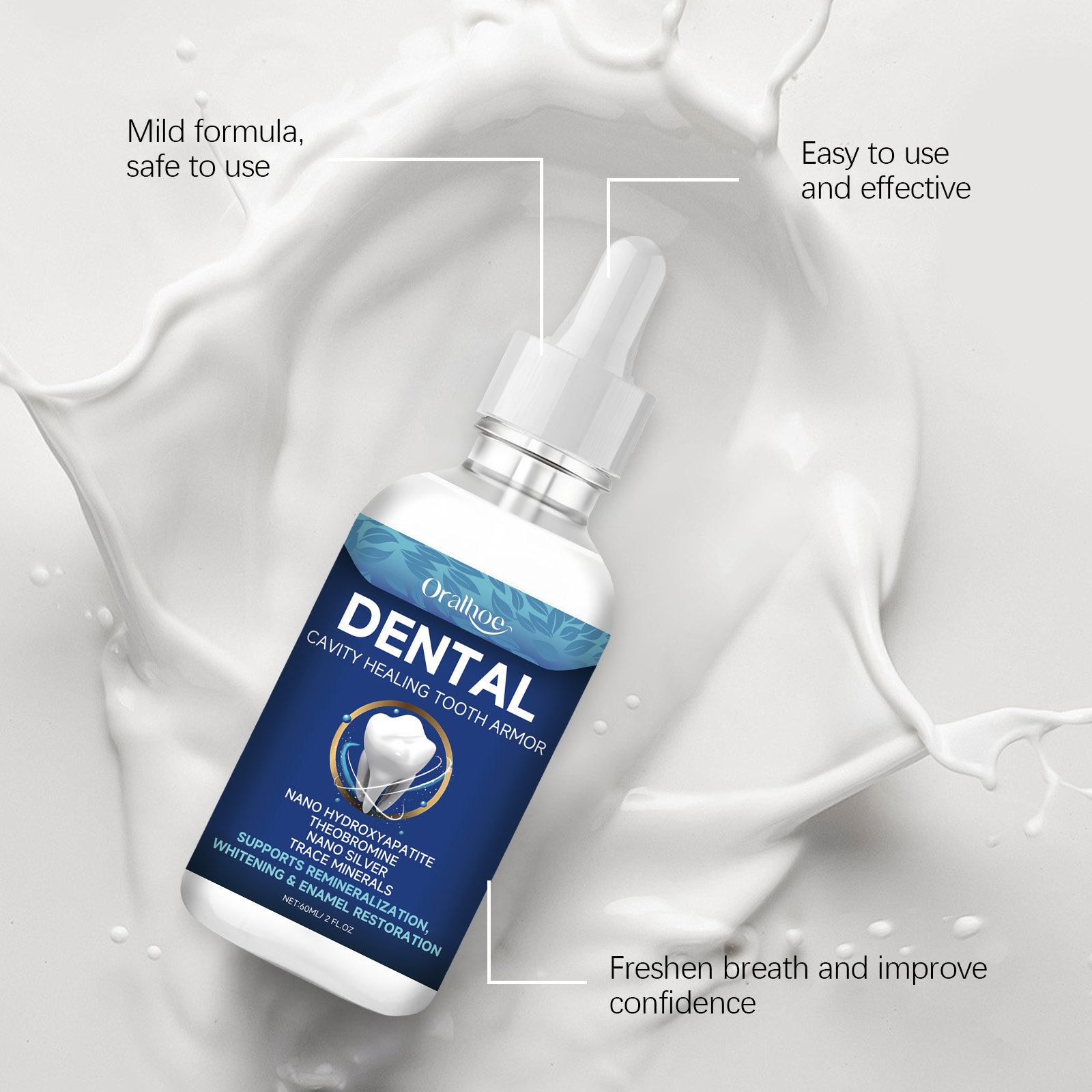 Serum Pemutih Gigi Oralhoe Cai - Teeth Whitening Products ulasan dan harga