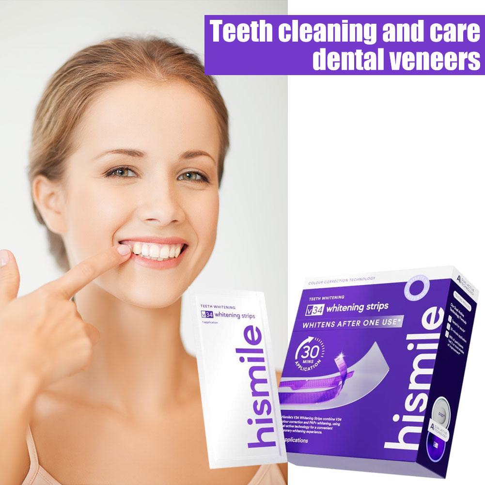 Strip Pemutih Gigi Ungu Mengem - Teeth Whitening Products ulasan dan harga