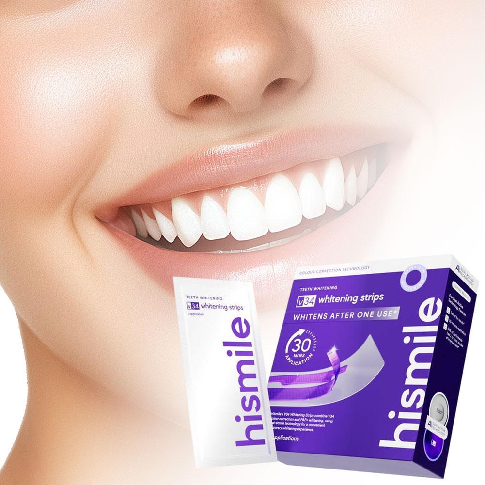 Strip Pemutih Gigi Ungu Mengem - Teeth Whitening Products ulasan dan harga
