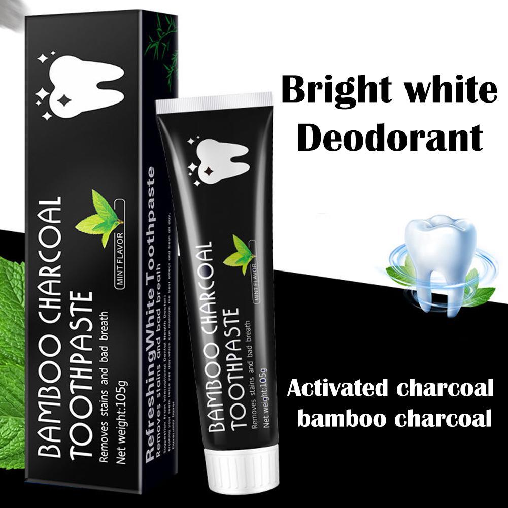 Pasta Gigi Arang Bambu, Pasta  - Teeth Whitening Charcoal ulasan dan harga