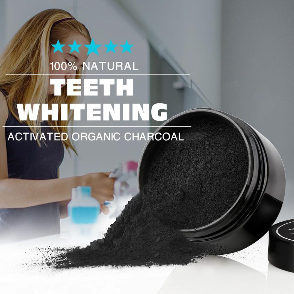 Bubuk Arang Organik Aktif Pemb - Teeth Whitening Charcoal ulasan dan harga