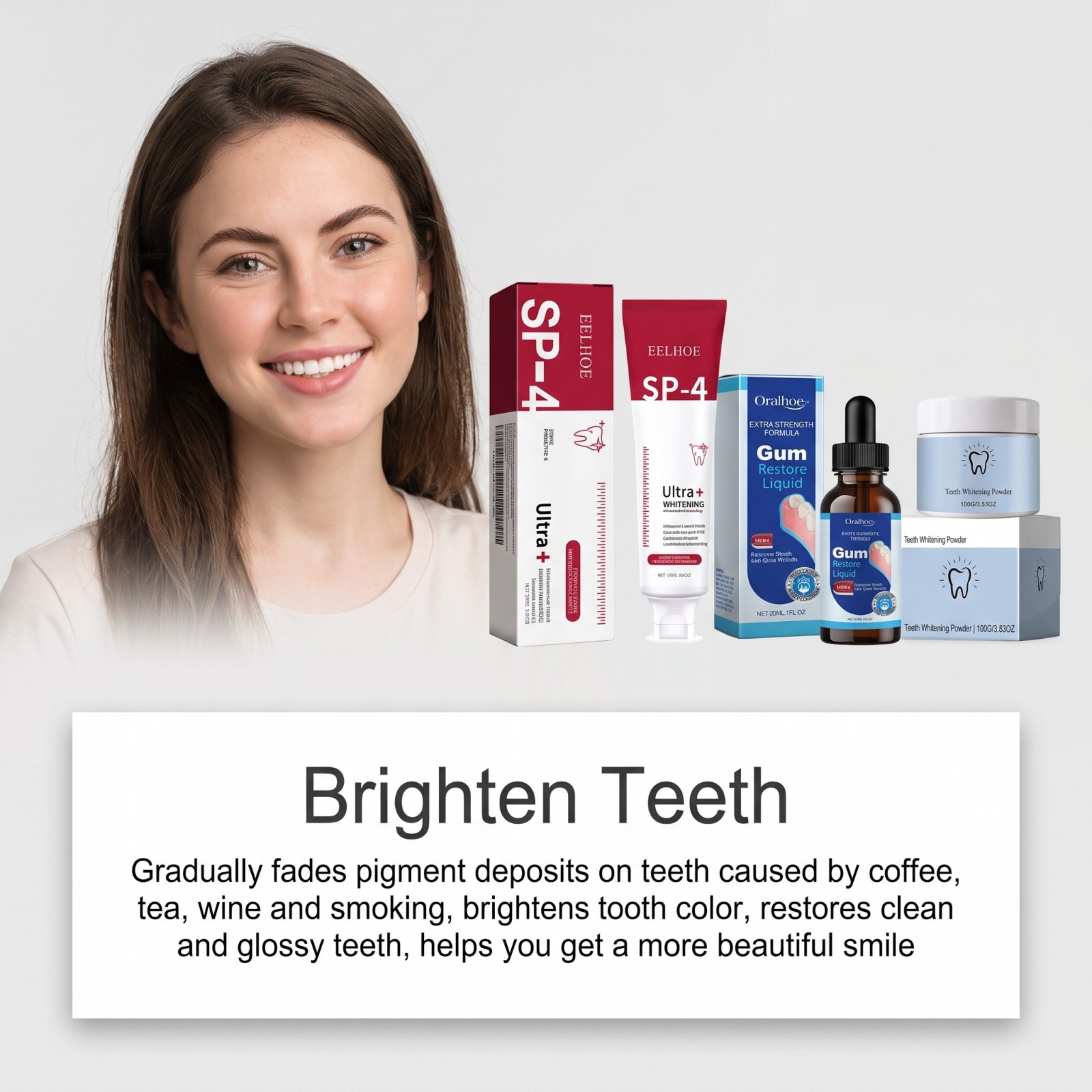Paket Perawatan Mulut: Pasta G - Teeth Whitening Instant ulasan dan harga