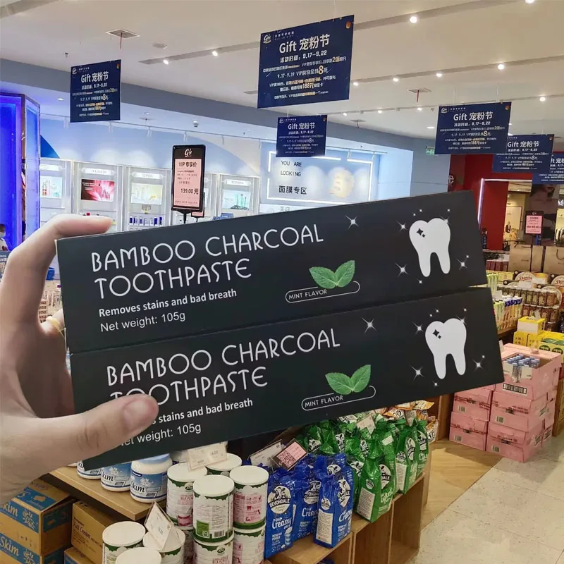 Pasta Gigi Pemutih Pasta Gigi  - Teeth Whitening Charcoal ulasan dan harga
