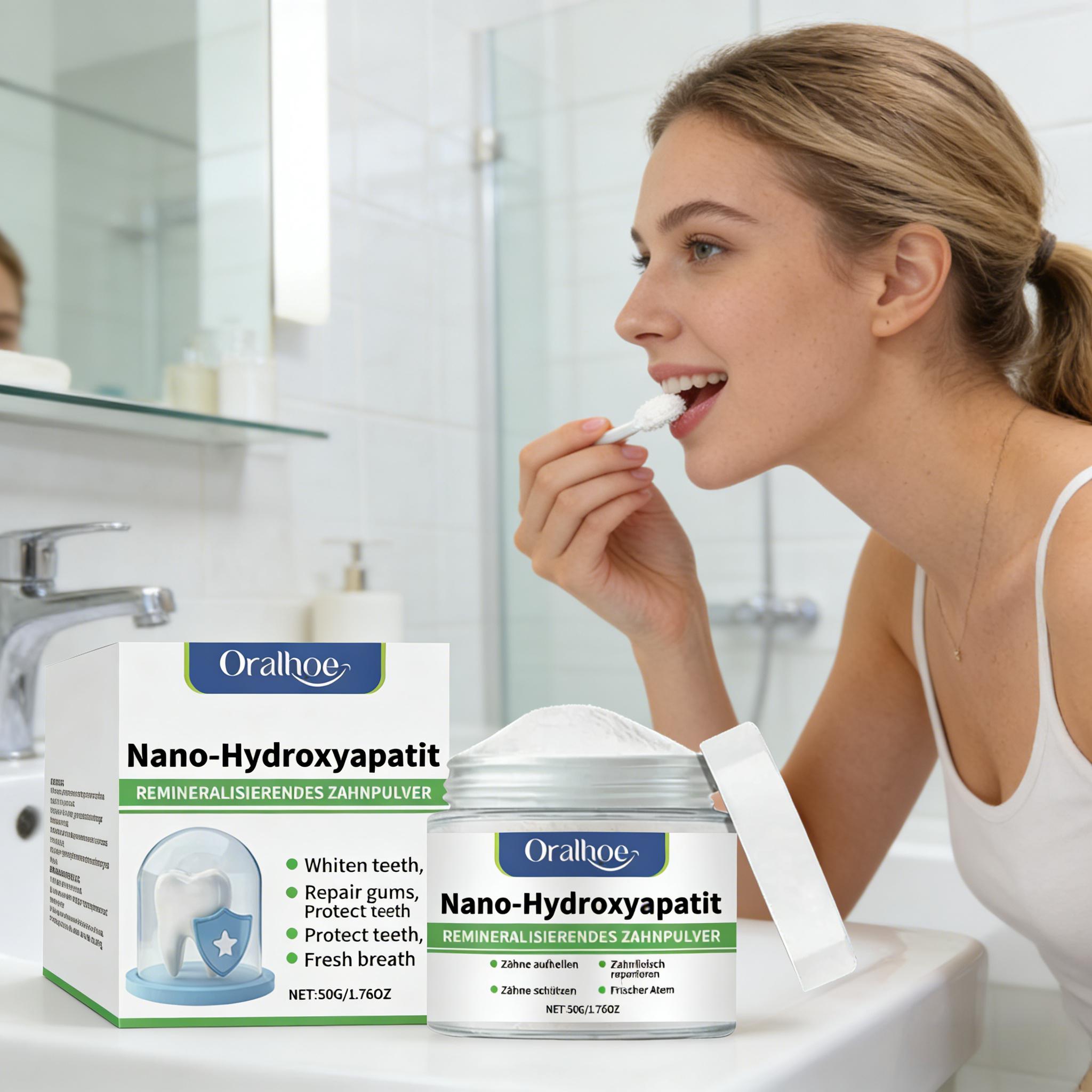 Bubuk Pemutih Gigi Oralhoe Pem - Teeth Whitening Products ulasan dan harga