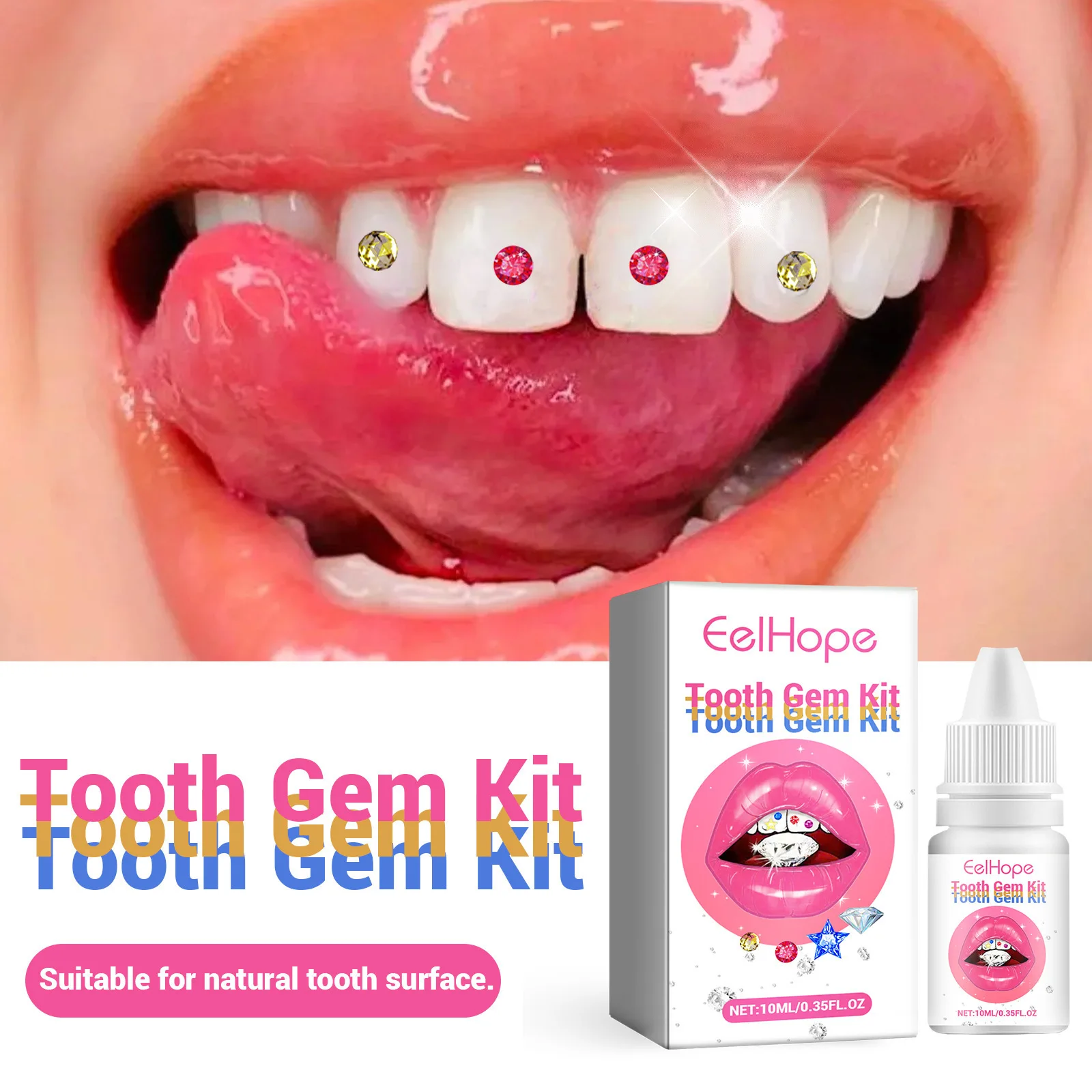Perlengkapan Perhiasan Gigi DI - Teeth Whitening Usa ulasan dan harga