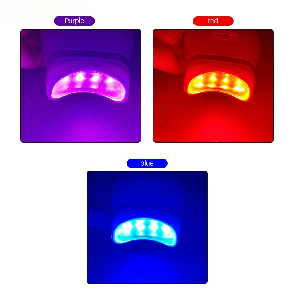 Lampu Pemutih Gigi LED 3 Warna - Teeth Whitening Usa ulasan dan harga