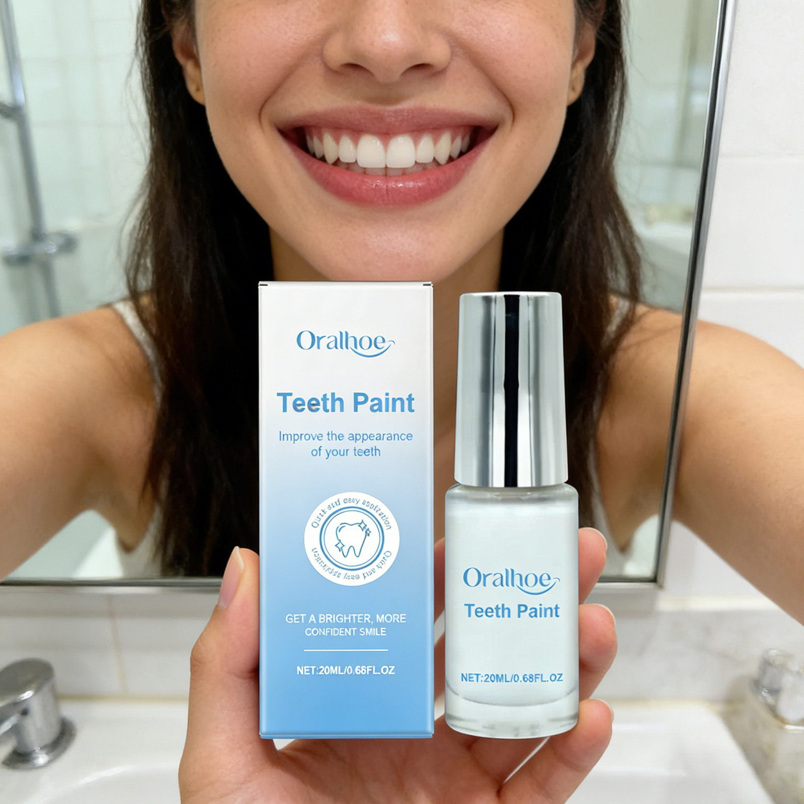 Cat Pemutih Gigi 20ml - Penghi - Teeth Whitening Instant ulasan dan harga