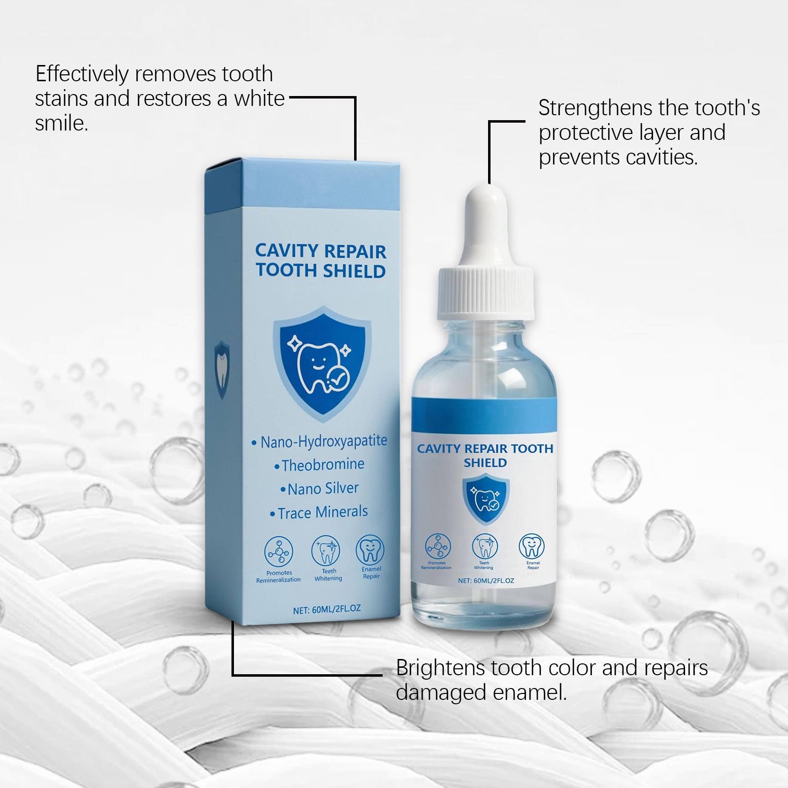60ml Pemoles Pemutih Gigi Perb - Teeth Whitening Products ulasan dan harga