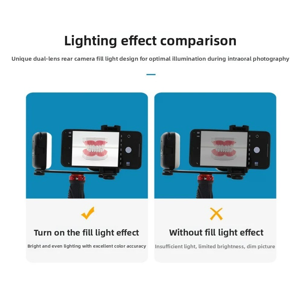 Lampu Fotografi Gigi, Flash LE - Teeth Whitening Light Kit ulasan dan harga
