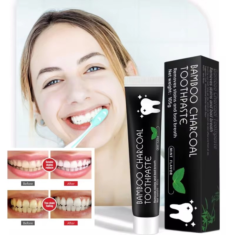 Pasta Gigi Pemutih Pasta Gigi  - Teeth Whitening Charcoal ulasan dan harga
