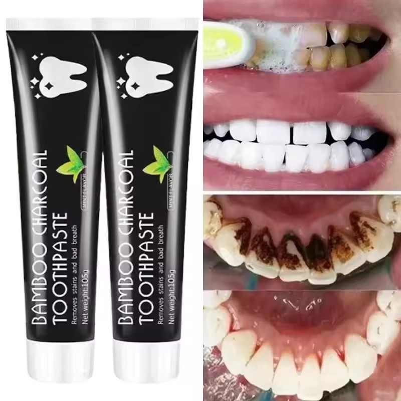 Pasta Gigi Pemutih Pasta Gigi  - Teeth Whitening Charcoal ulasan dan harga