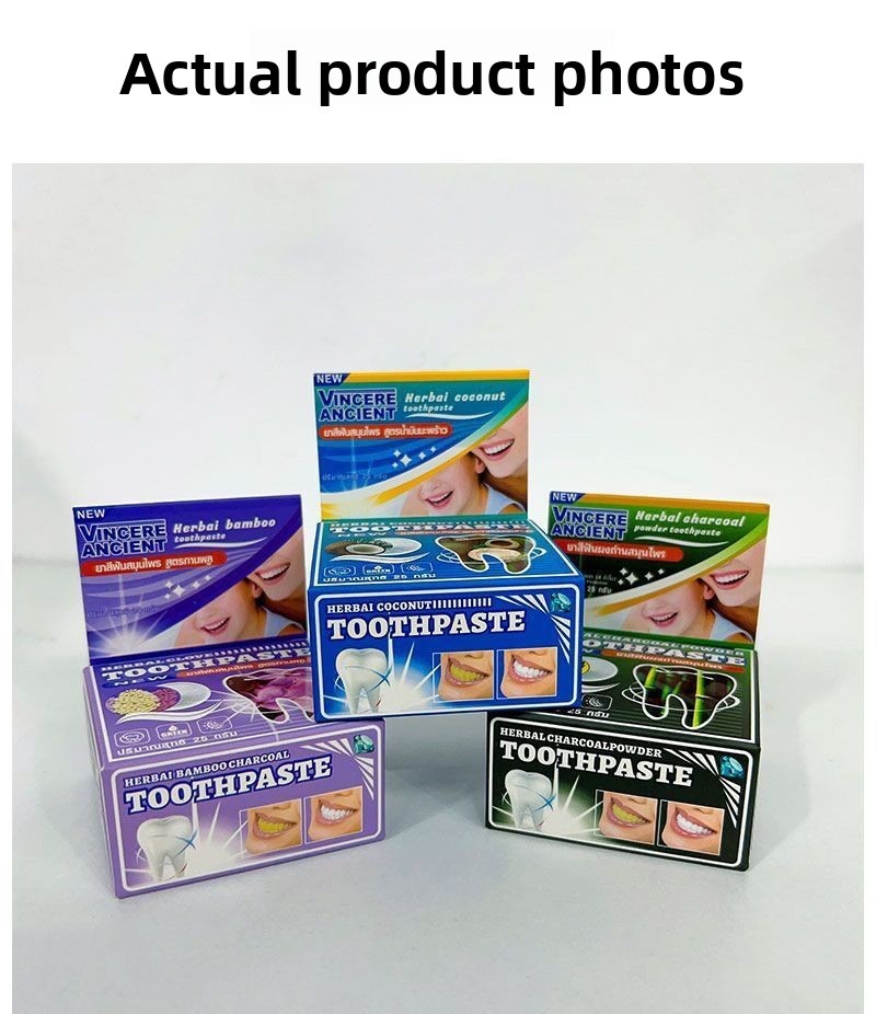 Bubuk Gigi Alami VINCERE Thail - Teeth Whitening Charcoal ulasan dan harga