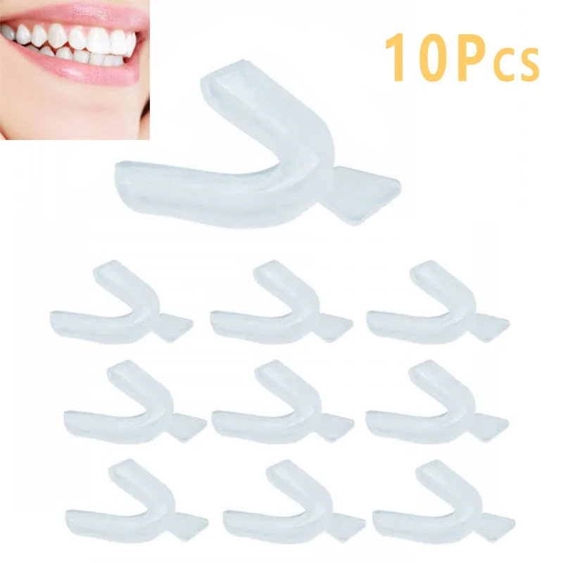 10Pcs Pelindung Mulut Silikon  - Teeth Whitening Products ulasan dan harga